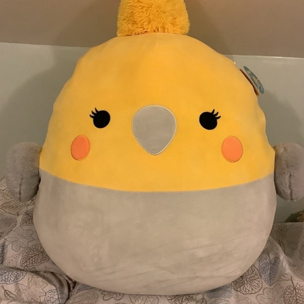 Squishmallows 24 inch CHARLIZE THE COCKATIEL NWT